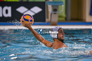 2024-07-04 - Oscar Echenique of Italy - SARDINIA CUP 2024 - ITALY VS GREECE - INTERNATIONALS - WATERPOLO