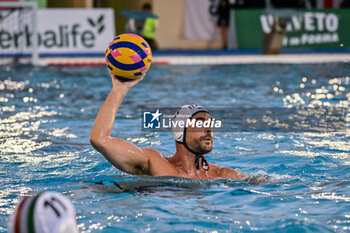 2024-07-04 - Jacopo Alesiani of Italy - SARDINIA CUP 2024 - ITALY VS GREECE - INTERNATIONALS - WATERPOLO