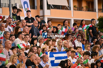 2024-07-04 - Fans of Italy - SARDINIA CUP 2024 - ITALY VS GREECE - INTERNATIONALS - WATERPOLO