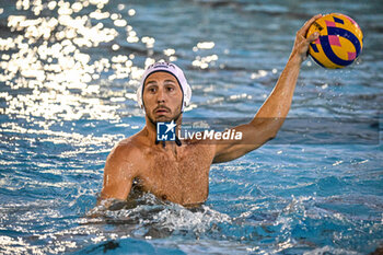 2024-07-04 - Oscar Echenique of Italy - SARDINIA CUP 2024 - ITALY VS GREECE - INTERNATIONALS - WATERPOLO