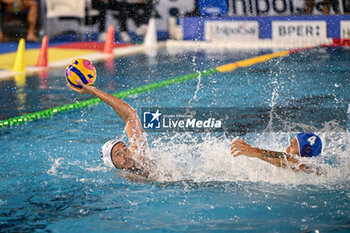 2024-07-04 - Oscar Echenique of Italy - SARDINIA CUP 2024 - ITALY VS GREECE - INTERNATIONALS - WATERPOLO