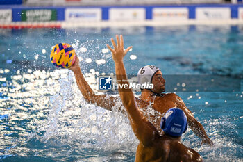 2024-07-04 - Alessandro Velotto of Italy - SARDINIA CUP 2024 - ITALY VS GREECE - INTERNATIONALS - WATERPOLO