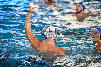 2024-07-04 - Tommaso Gianazza of Italy - SARDINIA CUP 2024 - ITALY VS GREECE - INTERNATIONALS - WATERPOLO