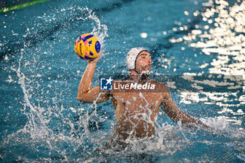 2024-07-04 - Jacopo Alesiani of Italy - SARDINIA CUP 2024 - ITALY VS GREECE - INTERNATIONALS - WATERPOLO