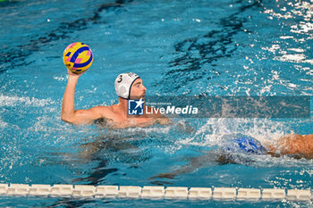 2024-07-04 - Jacopo Alesiani of Italy - SARDINIA CUP 2024 - ITALY VS GREECE - INTERNATIONALS - WATERPOLO