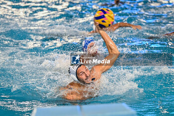 2024-07-04 - Oscar Echenique of Italy - SARDINIA CUP 2024 - ITALY VS GREECE - INTERNATIONALS - WATERPOLO