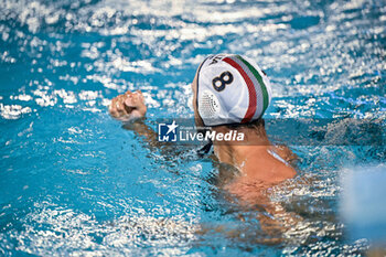 2024-07-04 - Oscar Echenique of Italy - SARDINIA CUP 2024 - ITALY VS GREECE - INTERNATIONALS - WATERPOLO