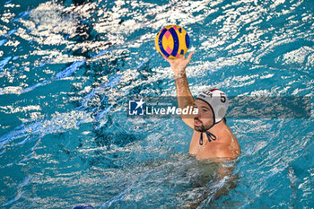 2024-07-04 - Andrea Fondelli of Italy - SARDINIA CUP 2024 - ITALY VS GREECE - INTERNATIONALS - WATERPOLO