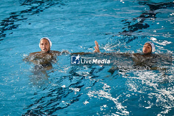 2024-07-04 - Oscar Echenique of Italy - SARDINIA CUP 2024 - ITALY VS GREECE - INTERNATIONALS - WATERPOLO