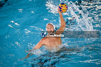 2024-07-04 - Oscar Echenique of Italy - SARDINIA CUP 2024 - ITALY VS GREECE - INTERNATIONALS - WATERPOLO