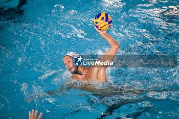 2024-07-04 - Oscar Echenique of Italy - SARDINIA CUP 2024 - ITALY VS GREECE - INTERNATIONALS - WATERPOLO