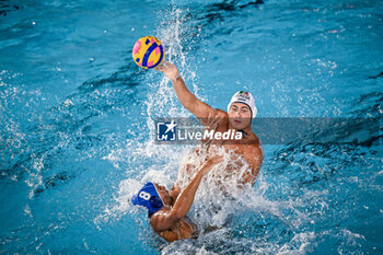 2024-07-04 - M Iocchi Gratta of Italy - SARDINIA CUP 2024 - ITALY VS GREECE - INTERNATIONALS - WATERPOLO