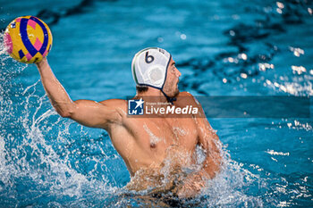 2024-07-04 - Alessandro Velotto of Italy - SARDINIA CUP 2024 - ITALY VS GREECE - INTERNATIONALS - WATERPOLO