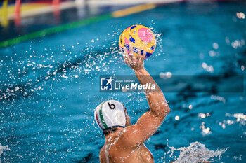 2024-07-04 - Alessandro Velotto of Italy - SARDINIA CUP 2024 - ITALY VS GREECE - INTERNATIONALS - WATERPOLO