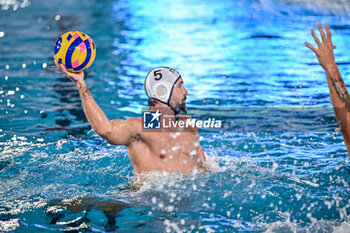 2024-07-04 - Andrea Fondelli of Italy - SARDINIA CUP 2024 - ITALY VS GREECE - INTERNATIONALS - WATERPOLO