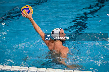 2024-07-04 - Oscar Echenique of Italy - SARDINIA CUP 2024 - ITALY VS GREECE - INTERNATIONALS - WATERPOLO