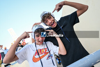 2024-07-05 - Fans of Italy - SARDINIA CUP - SPAIN VS ITALY - INTERNATIONALS - WATERPOLO