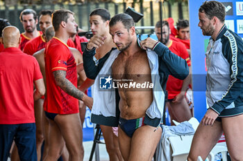 2024-07-05 - Luca Marziali of Italy - SARDINIA CUP - SPAIN VS ITALY - INTERNATIONALS - WATERPOLO