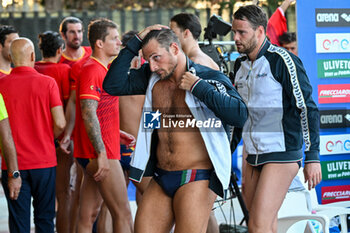 2024-07-05 - Luca Marziali of Italy - SARDINIA CUP - SPAIN VS ITALY - INTERNATIONALS - WATERPOLO