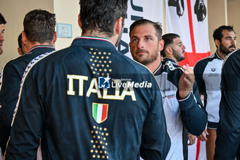 2024-07-05 - Luca Marziali of Italy - SARDINIA CUP - SPAIN VS ITALY - INTERNATIONALS - WATERPOLO