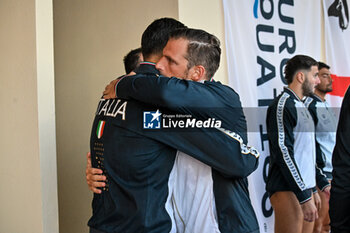 2024-07-05 - Luca Marziali of Italy - SARDINIA CUP - SPAIN VS ITALY - INTERNATIONALS - WATERPOLO