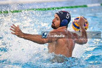 2024-07-05 - Andrea Fondelli of Italy - SARDINIA CUP - SPAIN VS ITALY - INTERNATIONALS - WATERPOLO