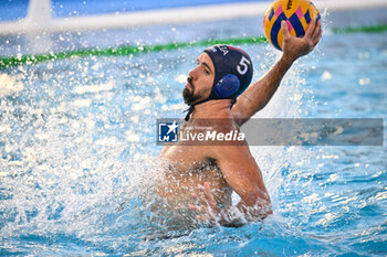 2024-07-05 - Andrea Fondelli of Italy - SARDINIA CUP - SPAIN VS ITALY - INTERNATIONALS - WATERPOLO