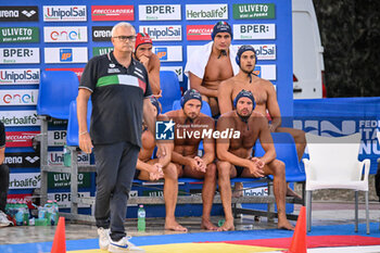 2024-07-05 - Luca Marziali of Italy - SARDINIA CUP - SPAIN VS ITALY - INTERNATIONALS - WATERPOLO