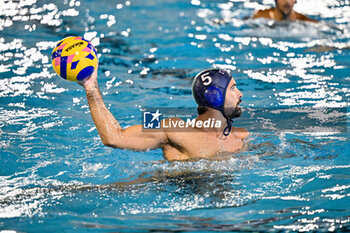 2024-07-05 - Andrea Fondelli of Italy - SARDINIA CUP - SPAIN VS ITALY - INTERNATIONALS - WATERPOLO