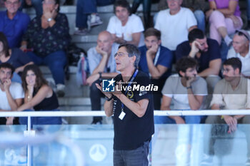 2024-10-12 - head coach Mario Fiorillo (Olympic Roma) - TRAINING ACADEMY OLYMPIC ROMA VS RN SAVONA - SERIE A1 - WATERPOLO