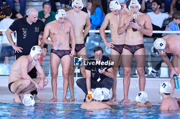 2024-10-12 - time out Olympic Roma - TRAINING ACADEMY OLYMPIC ROMA VS RN SAVONA - SERIE A1 - WATERPOLO