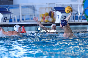 2024-10-12 - Tommaso Cora (RN Savona) - TRAINING ACADEMY OLYMPIC ROMA VS RN SAVONA - SERIE A1 - WATERPOLO