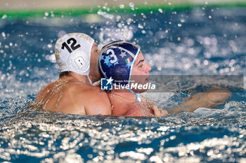 2024-10-26 - Federico Patti (Olympic Roma) vs Lorenzo De Marchi (Pro Recco Waterpolo) - TRAINING ACADEMY OLYMPIC ROMA VS PRO RECCO WATERPOLO - SERIE A1 - WATERPOLO