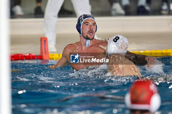 2024-10-26 - Aaron Younger (Pro Recco Waterpolo) - TRAINING ACADEMY OLYMPIC ROMA VS PRO RECCO WATERPOLO - SERIE A1 - WATERPOLO