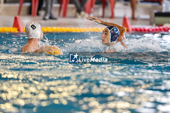 2024-10-26 - Bruno Kadar (Olympic Roma) vs Jacopo Cavalli (Pro Recco Waterpolo) - TRAINING ACADEMY OLYMPIC ROMA VS PRO RECCO WATERPOLO - SERIE A1 - WATERPOLO