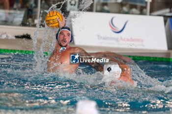 2024-10-26 - Aaron Younger (Pro Recco Waterpolo) - TRAINING ACADEMY OLYMPIC ROMA VS PRO RECCO WATERPOLO - SERIE A1 - WATERPOLO