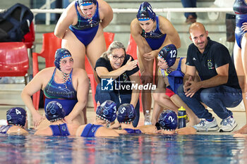 2024-05-07 - time out Ekipe Orizzonte - PLAYOFF SCUDETTO - SIS ROMA VS EKIPE ORIZZONTE - SERIE A1 WOMEN - WATERPOLO