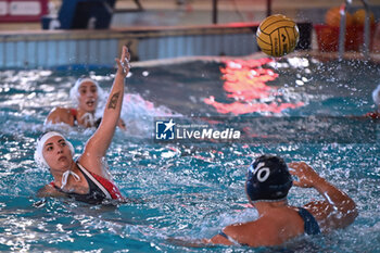 2024-11-09 - Carola Sesti during Smile Cosenza vs Lazio, Waterpolo Italian Serie A1 Women match in Cosenza, Italy, November 09 2024 Cosenza Italy - SMILE COSENZA PALLANUOTO VS LAZIO NUOTO - SERIE A1 WOMEN - WATERPOLO