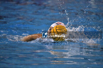 2024-11-16 - Sara Centanni of SIS Roma - SIS Roma vs Rapallo Nuoto - Day 5 Water Polo Italian Women's Championship Serie A1 on November 16, 2024 at Polo Natatorio Ostia in Rome, Italy - SIS ROMA VS RAPALLO PN - SERIE A1 WOMEN - WATERPOLO