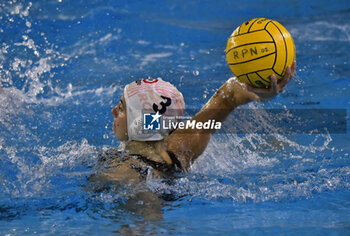 2024-11-16 - Andrea Carola Aprea of SIS Roma - SIS Roma vs Rapallo Nuoto - Day 5 Water Polo Italian Women's Championship Serie A1 on November 16, 2024 at Polo Natatorio Ostia in Rome, Italy - SIS ROMA VS RAPALLO PN - SERIE A1 WOMEN - WATERPOLO