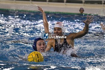 2024-11-16 - Andrea Carola Aprea of SIS Roma - SIS Roma vs Rapallo Nuoto - Day 5 Water Polo Italian Women's Championship Serie A1 on November 16, 2024 at Polo Natatorio Ostia in Rome, Italy - SIS ROMA VS RAPALLO PN - SERIE A1 WOMEN - WATERPOLO