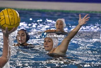 2024-11-16 - Sara Centanni of SIS Roma - SIS Roma vs Rapallo Nuoto - Day 5 Water Polo Italian Women's Championship Serie A1 on November 16, 2024 at Polo Natatorio Ostia in Rome, Italy - SIS ROMA VS RAPALLO PN - SERIE A1 WOMEN - WATERPOLO