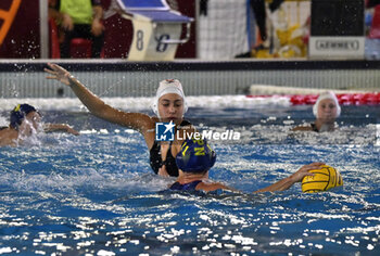 2024-11-16 - Andrea Carola Aprea of SIS Roma - SIS Roma vs Rapallo Nuoto - Day 5 Water Polo Italian Women's Championship Serie A1 on November 16, 2024 at Polo Natatorio Ostia in Rome, Italy - SIS ROMA VS RAPALLO PN - SERIE A1 WOMEN - WATERPOLO