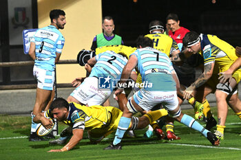 2024-08-31 - Images of Zebre Parma and Glasgow Warriors match at Stadio Lanfranchi Parma , august 31, 2024 - TEST MATCH - ZEBRE PARMA VS GLASGOW WARRIORS - OTHER - RUGBY