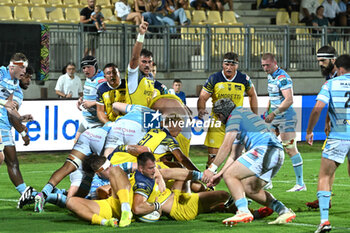 2024-08-31 - Images of Zebre Parma and Glasgow Warriors match at Stadio Lanfranchi Parma , august 31, 2024 - TEST MATCH - ZEBRE PARMA VS GLASGOW WARRIORS - OTHER - RUGBY