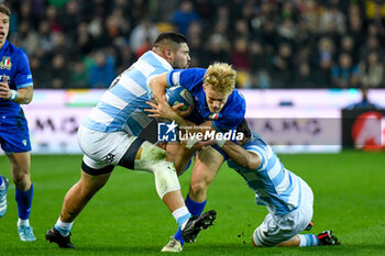 09/11/2024 - Italy's Louis Lynagh in action - ITALY VS ARGENTINA - AUTUMN NATIONS SERIES - RUGBY