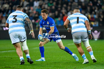 09/11/2024 - Italy's Paolo Garbisi in action - ITALY VS ARGENTINA - AUTUMN NATIONS SERIES - RUGBY