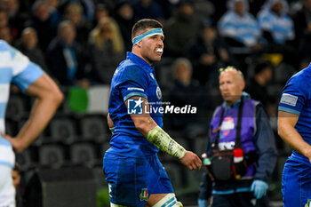 09/11/2024 - Italy's Sebastian Negri portrait - ITALY VS ARGENTINA - AUTUMN NATIONS SERIES - RUGBY