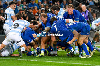 09/11/2024 - Italy going to score a try - ITALY VS ARGENTINA - AUTUMN NATIONS SERIES - RUGBY