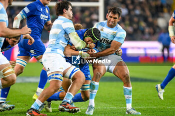 09/11/2024 - Italy's Juan Ignacio Brex tackled - ITALY VS ARGENTINA - AUTUMN NATIONS SERIES - RUGBY